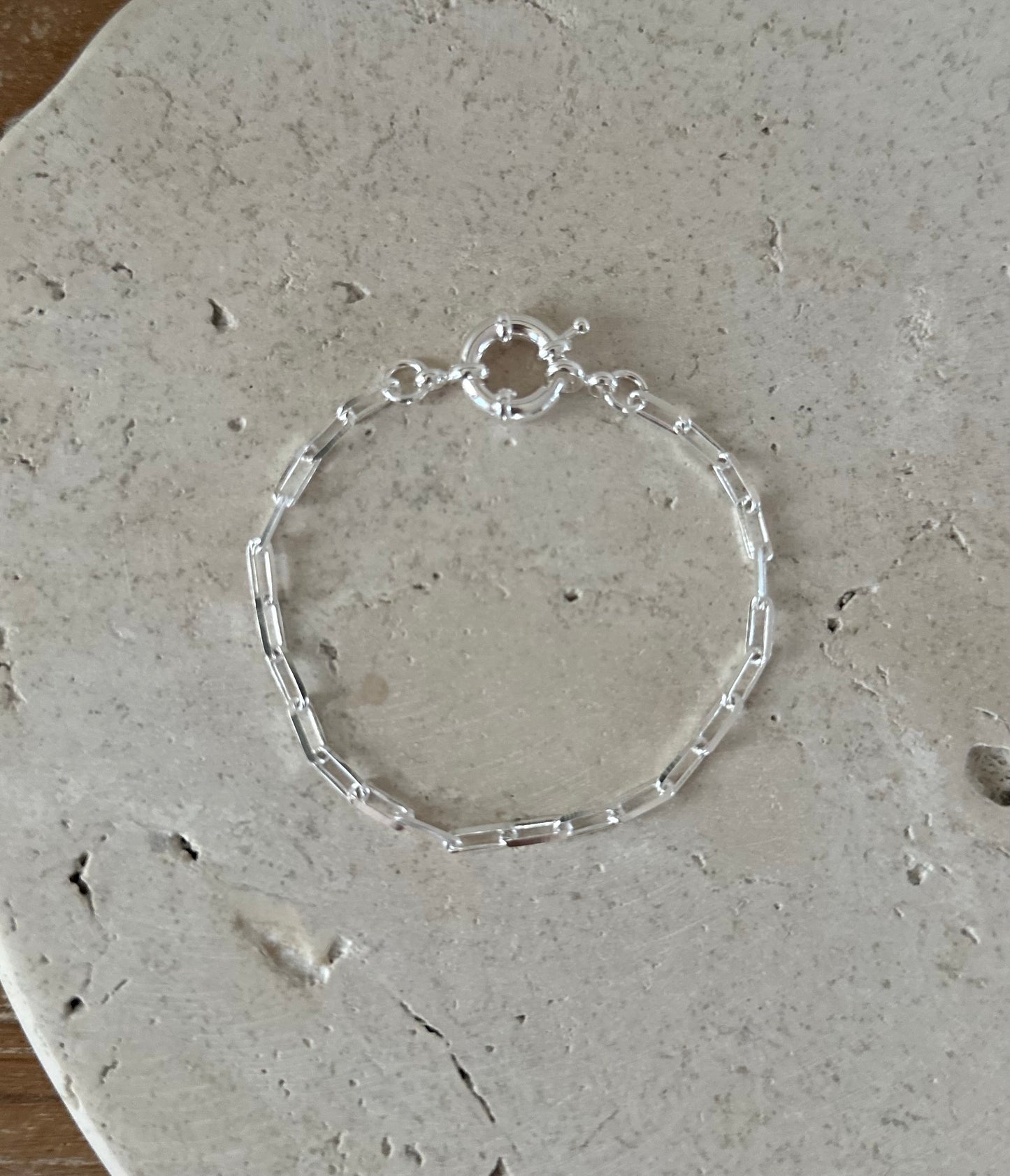 Pulsera broche timón