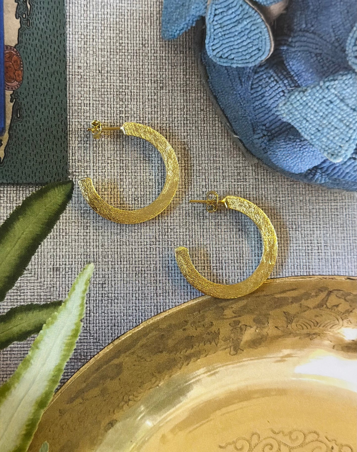 Argollas satinadas