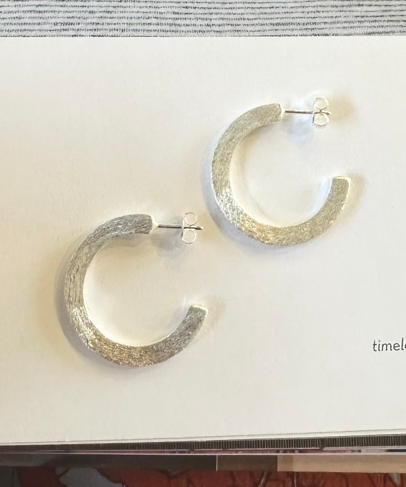 Argollas satinadas