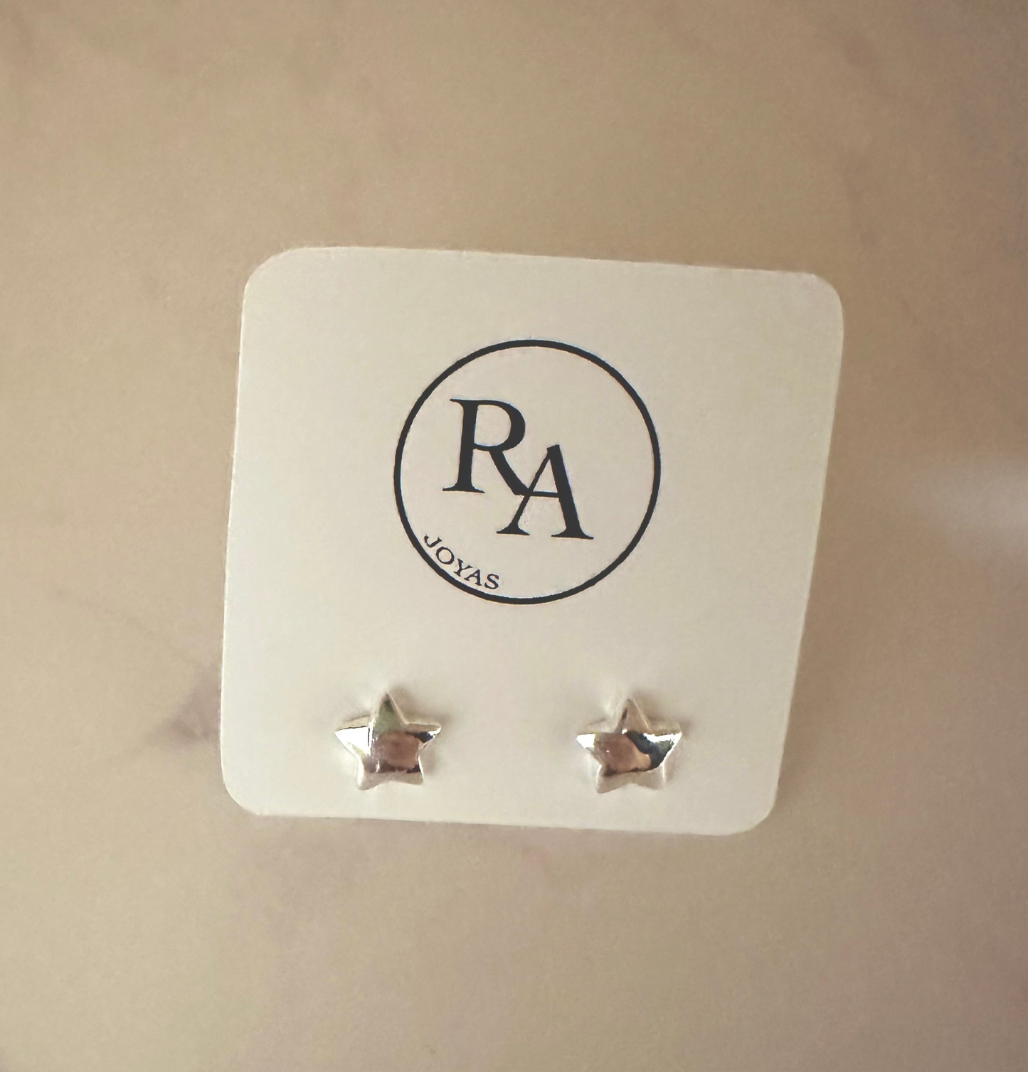 Aros estrellas lisas