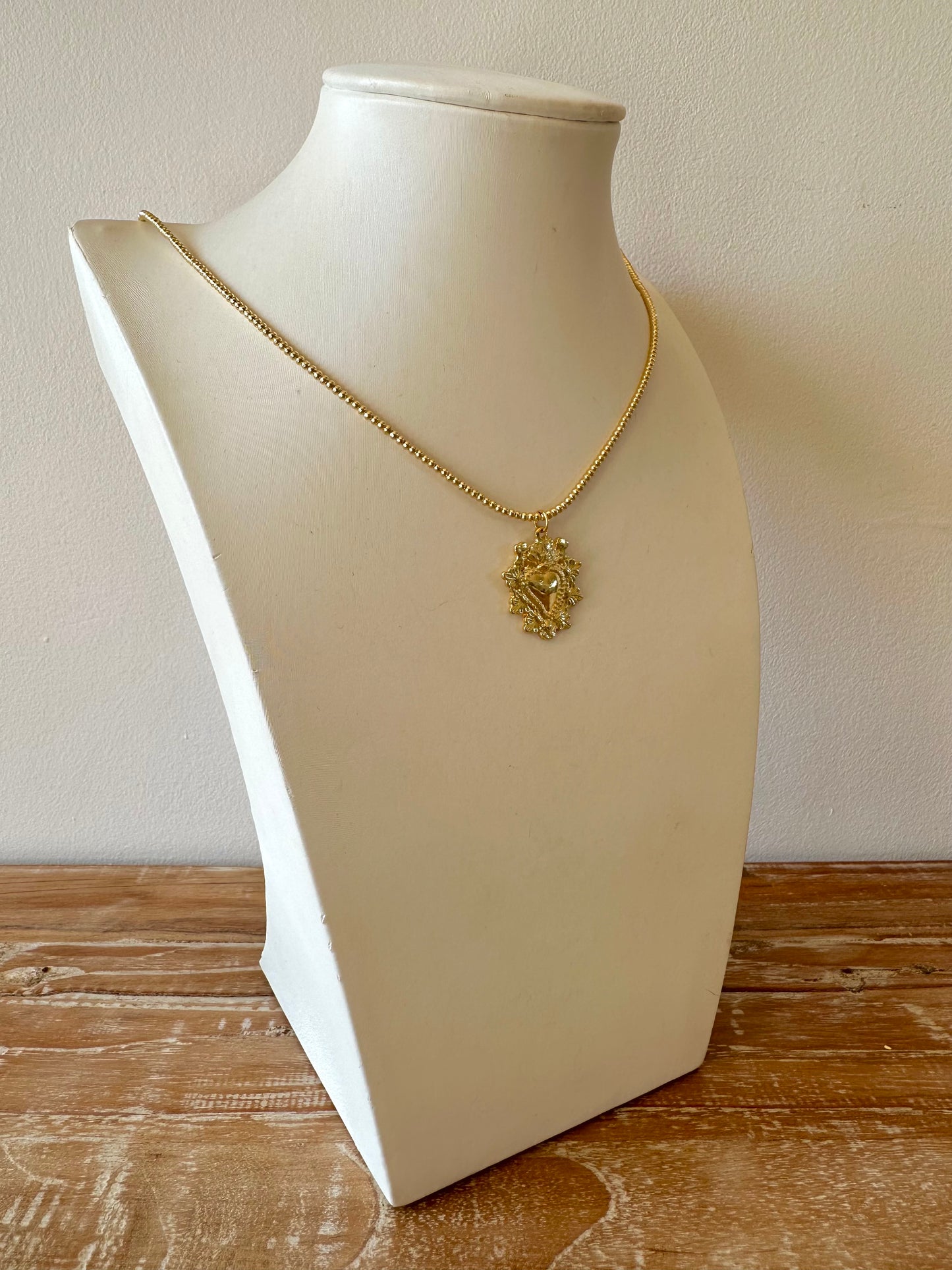 Collar Lupe mostacillas