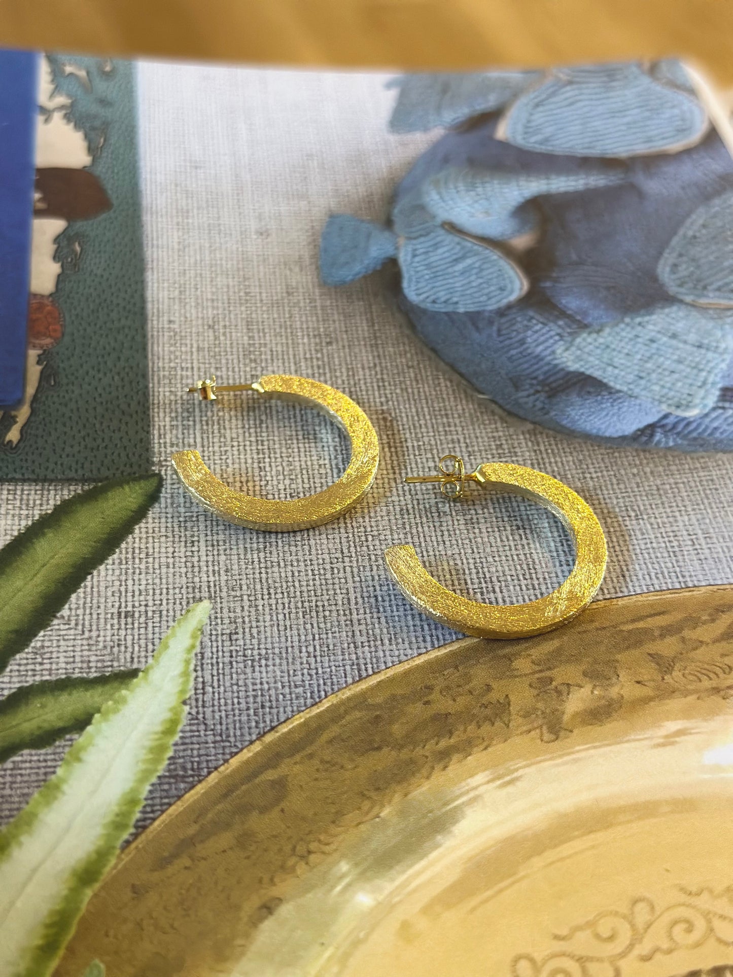 Argollas satinadas