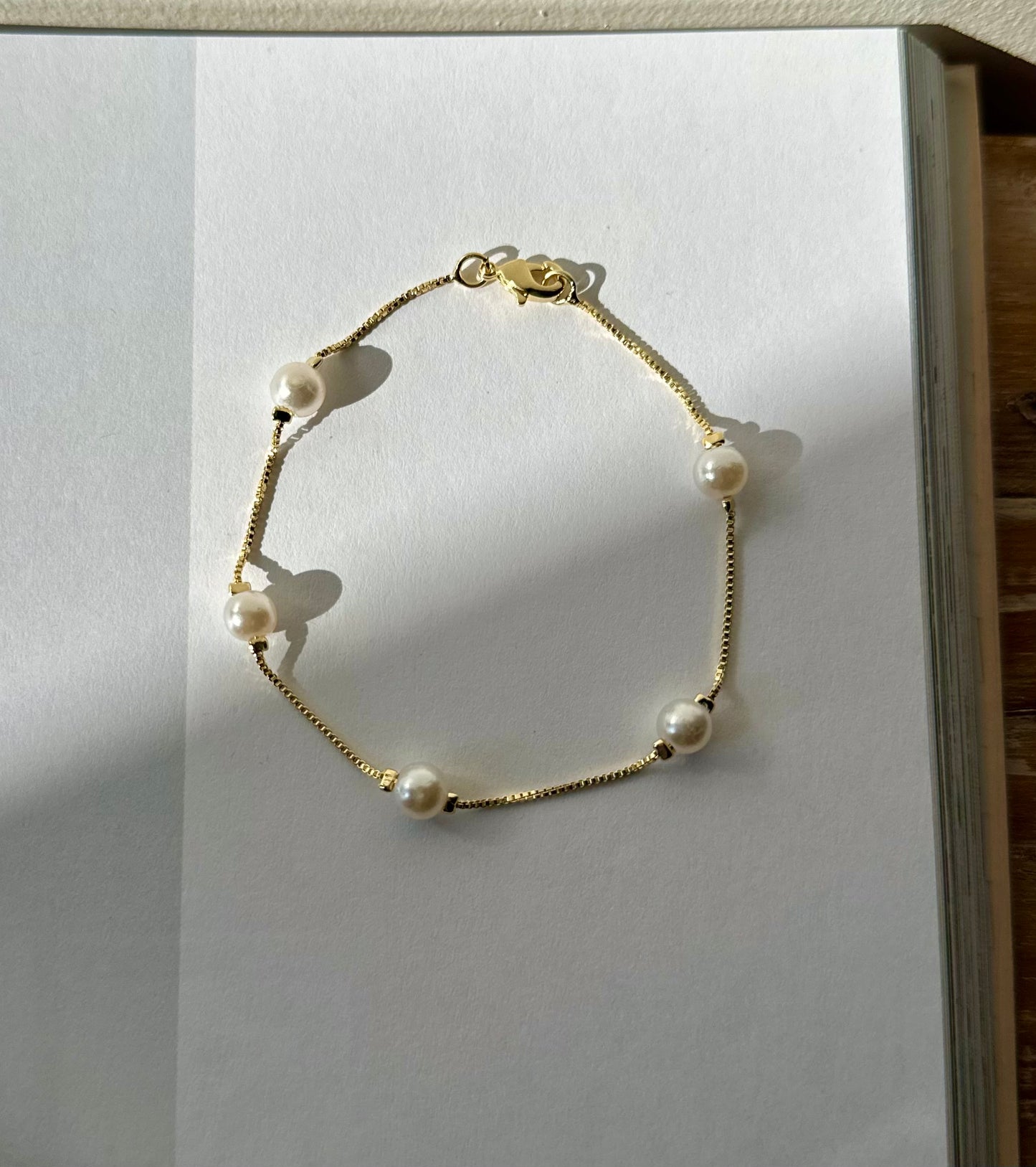 Conjunto Rose perlas