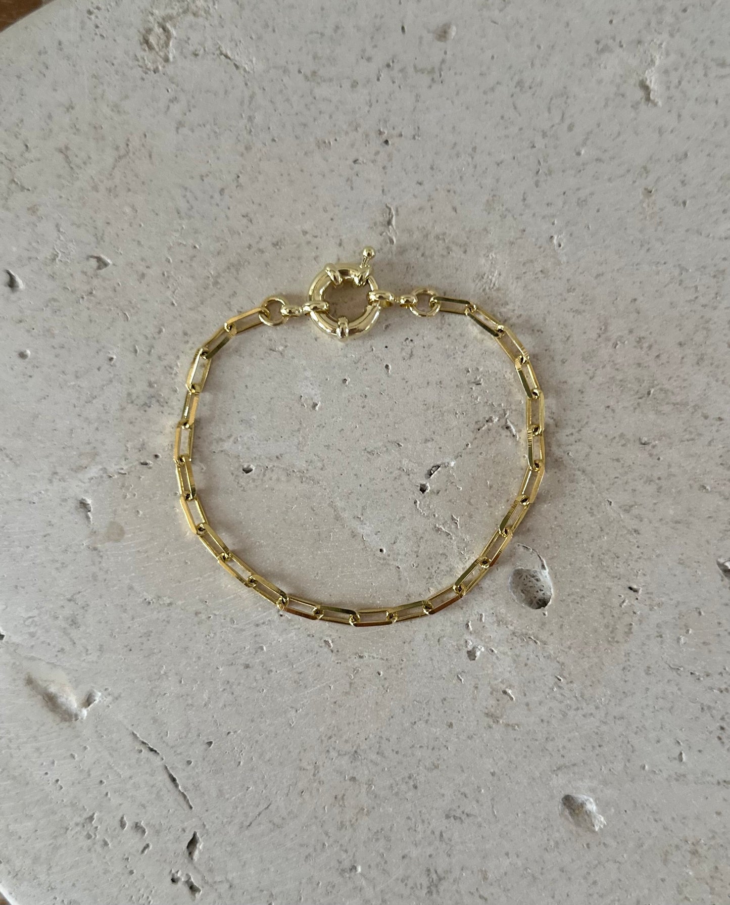 Pulsera broche timón