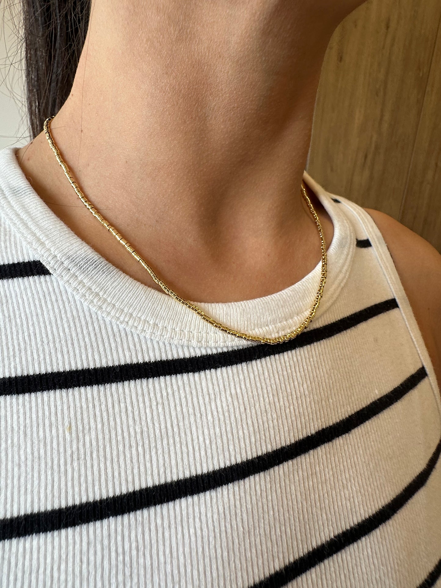 Collar mostacillas