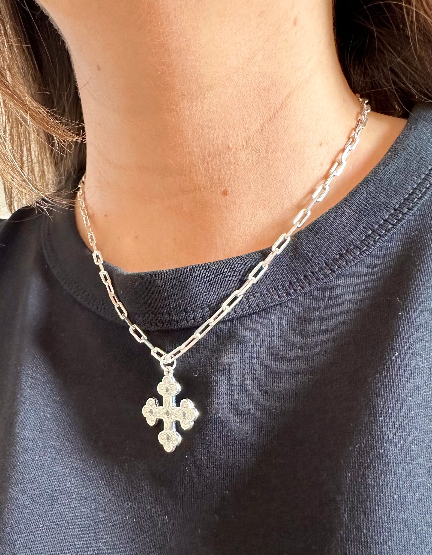 Collar Cruz Medieval