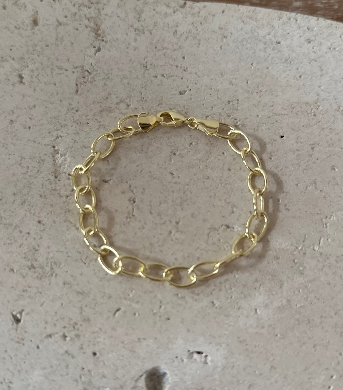 Pulsera eslabones ovalados