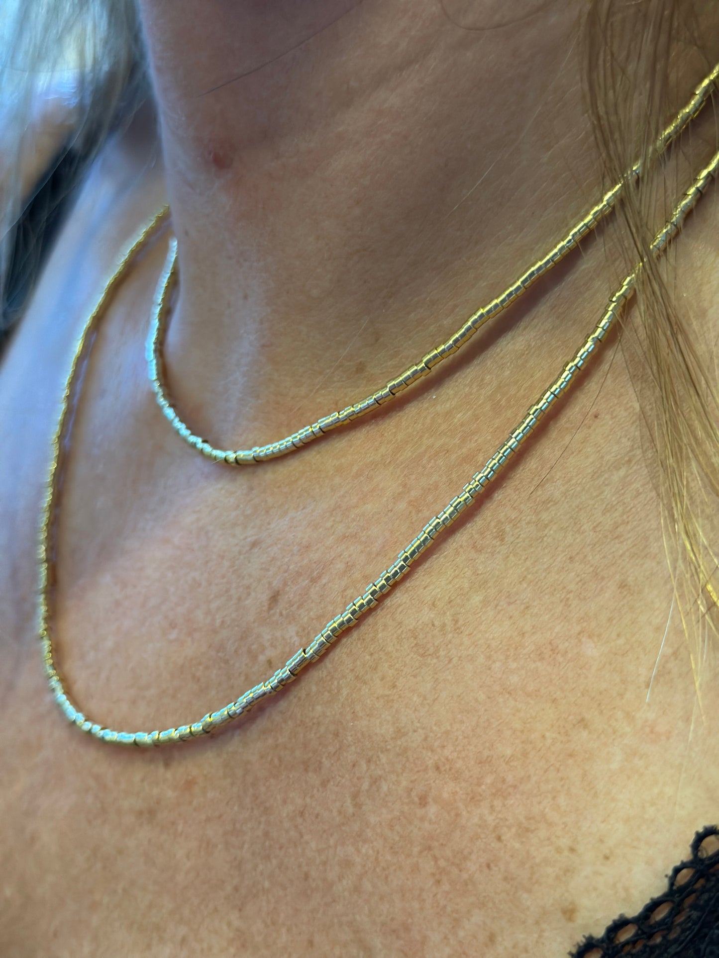 Collar/pulsera de mostacillas