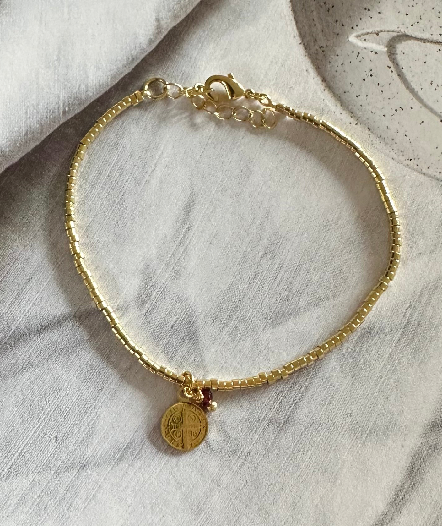 Pulsera San Benito mostacillas
