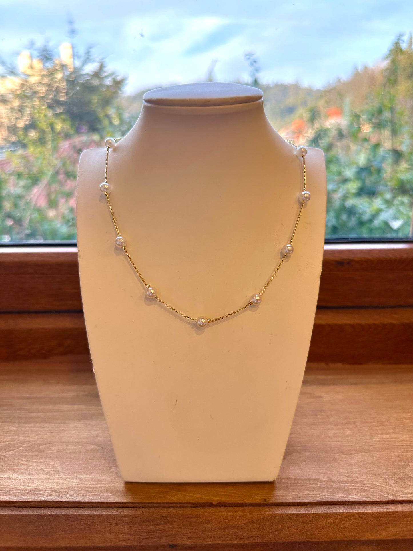 Conjunto Rose perlas