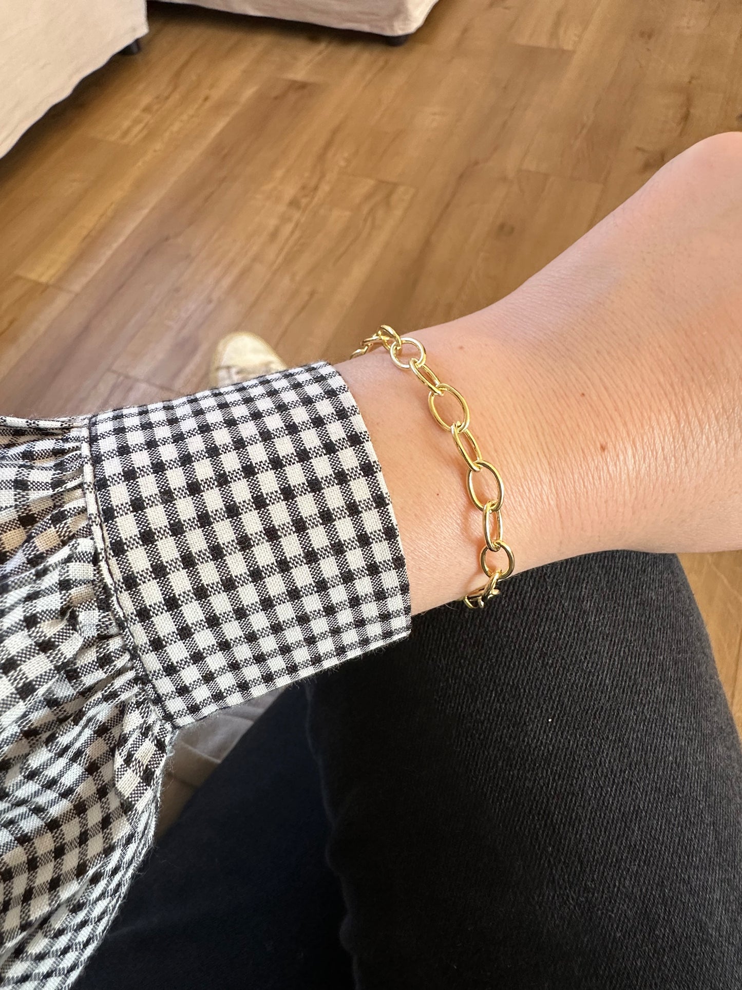 Pulsera eslabones ovalados