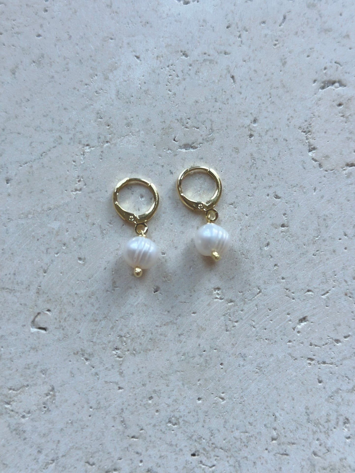 Argolla simple & perla