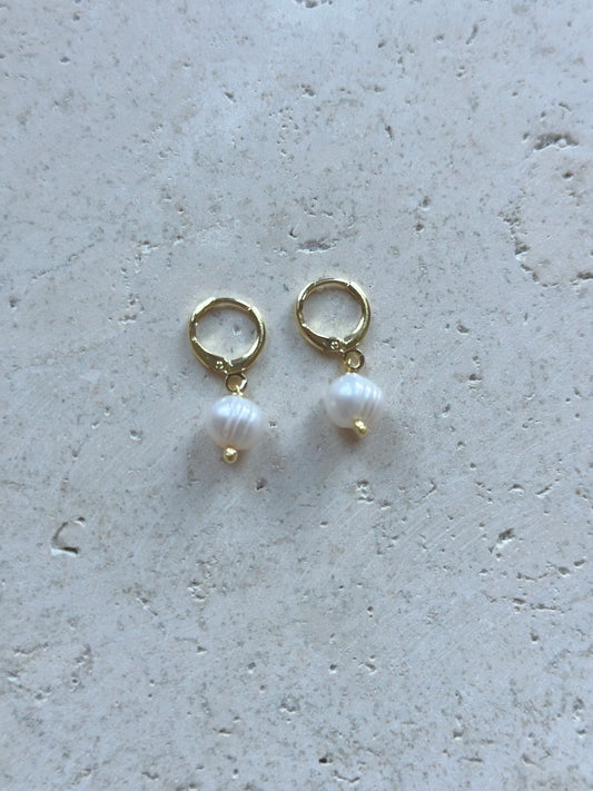 Argolla simple & perla