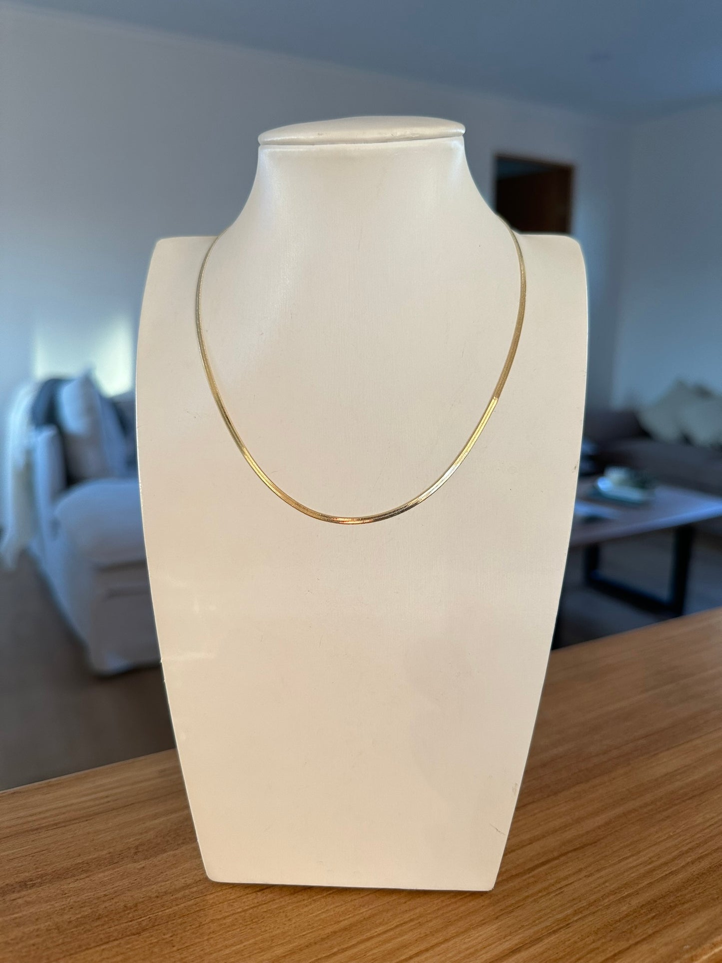 Cadena lisa tipo choker 2 mm