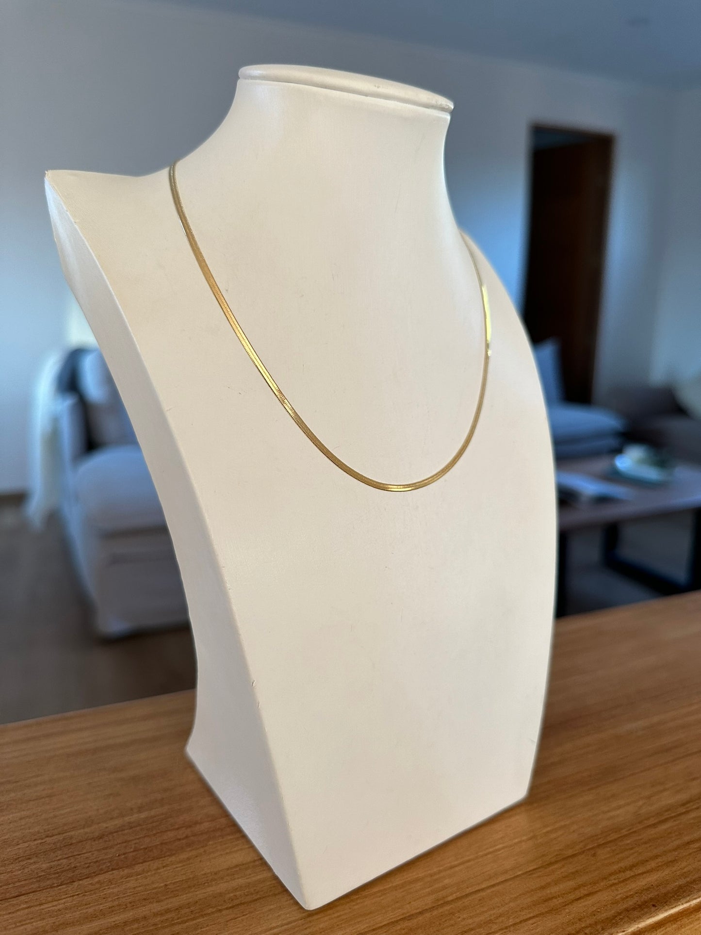 Cadena lisa tipo choker 2 mm