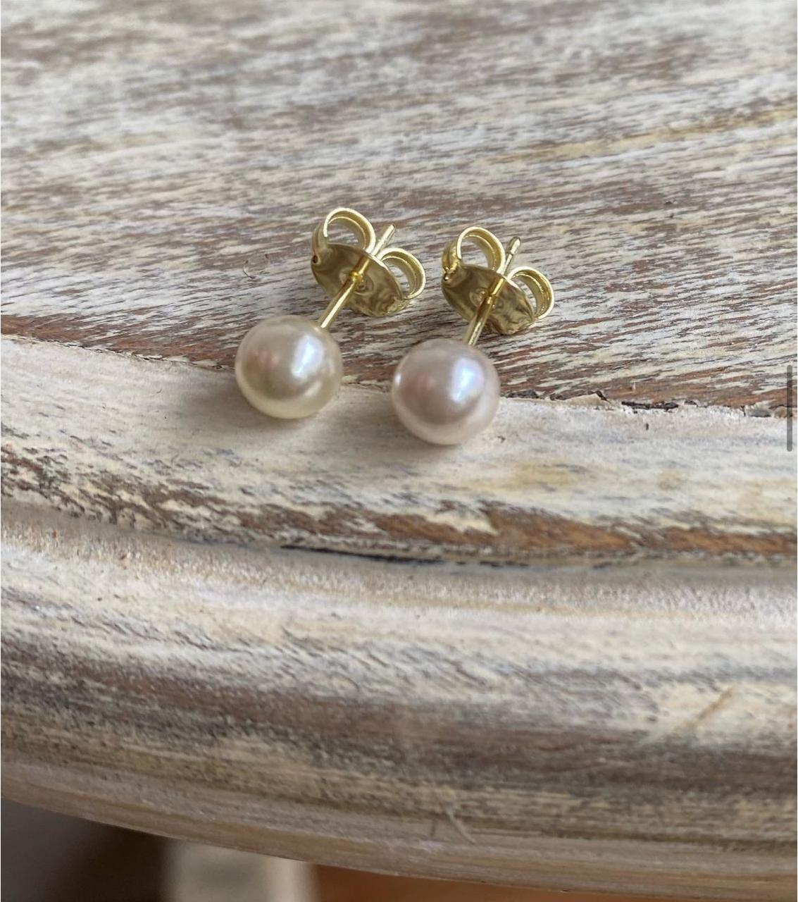 Aros perlas