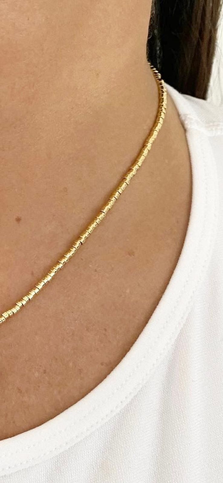 Collar mostacillas