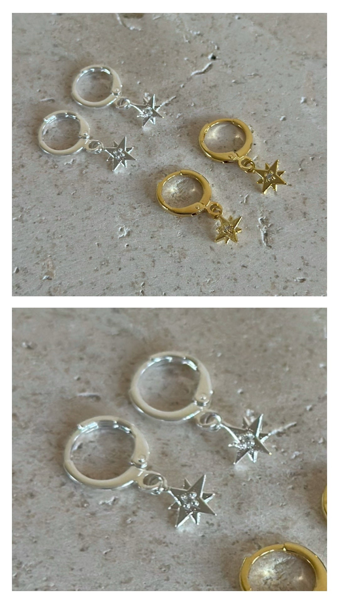 Argollas estrella guía