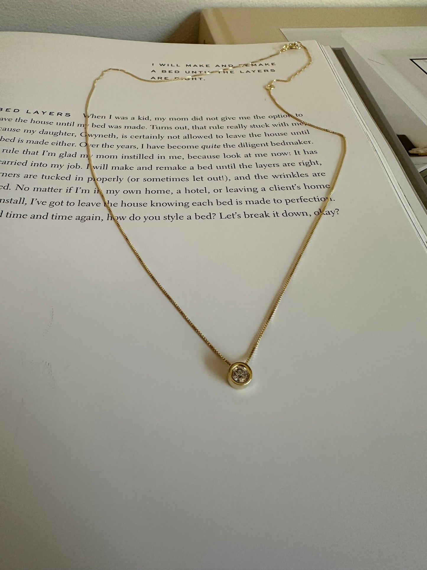 Collar punto de luz