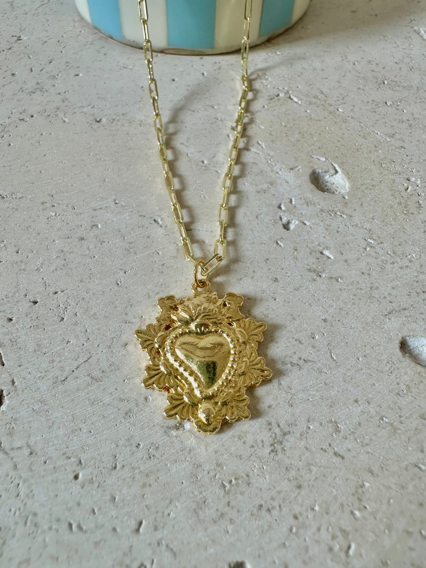 Collar Lupe dorado