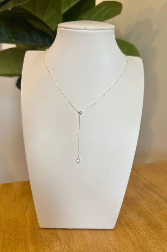 Collar cascada cristal