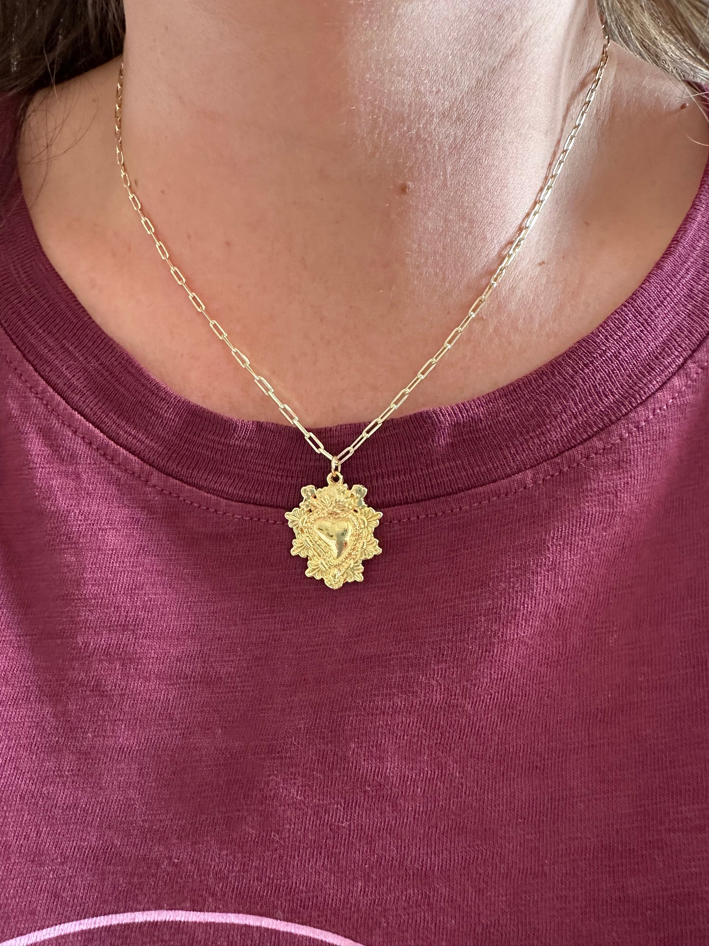 Collar Lupe dorado