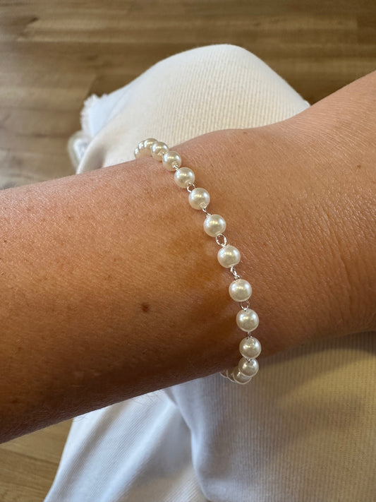 Pulsera perlas