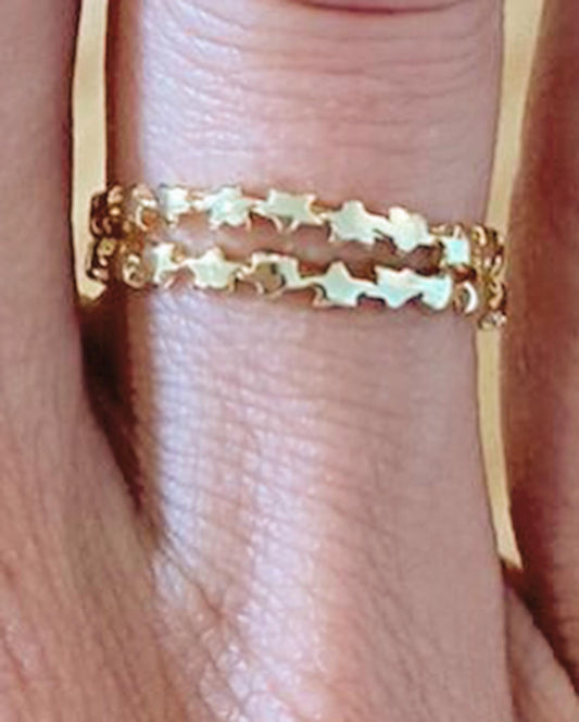 Anillo estrellitas