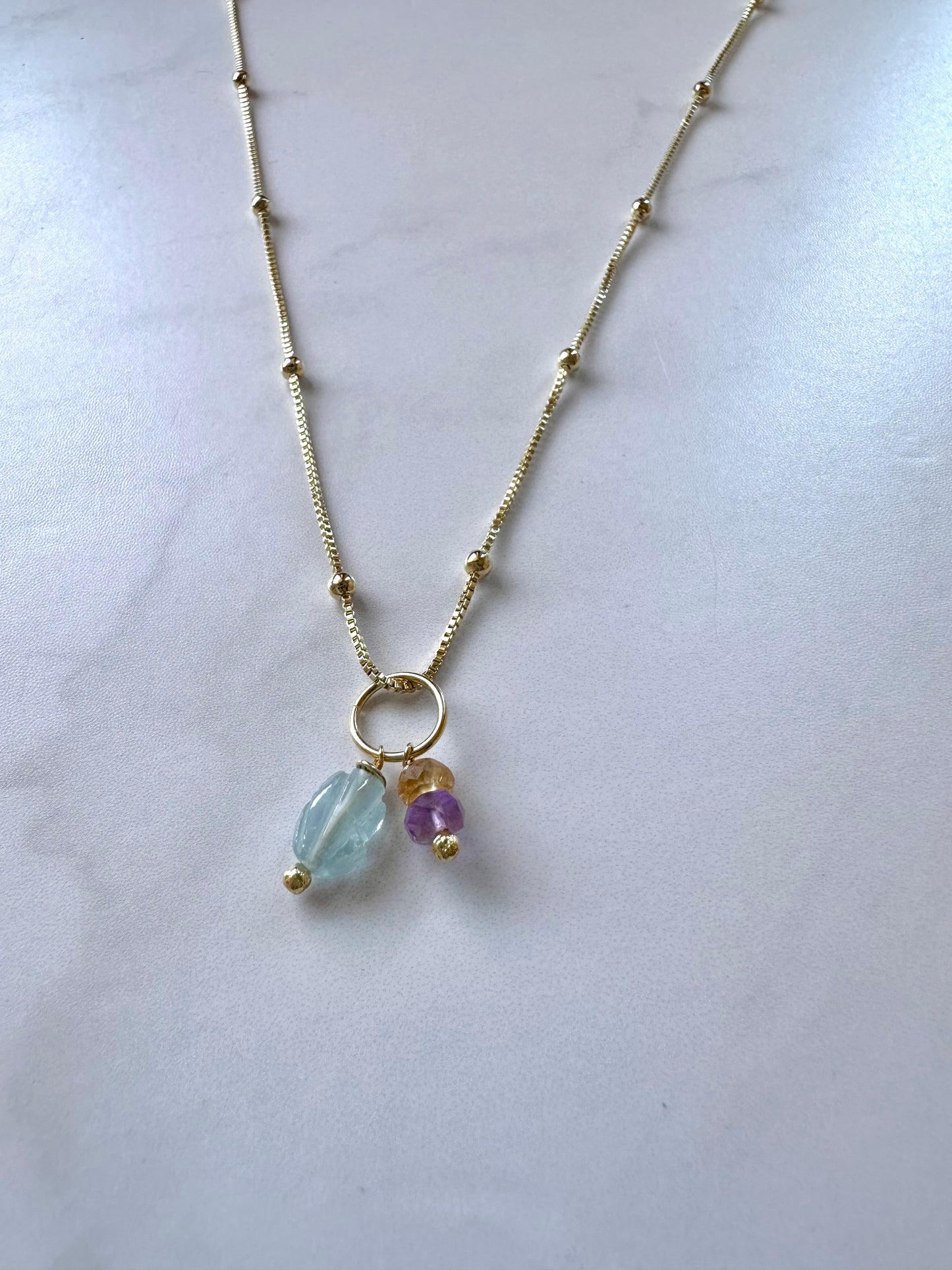 Collar turmalinas