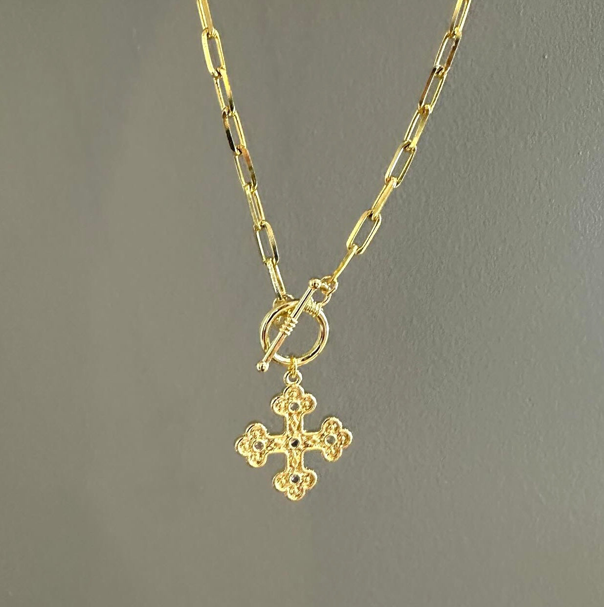Collar Cruz Medieval