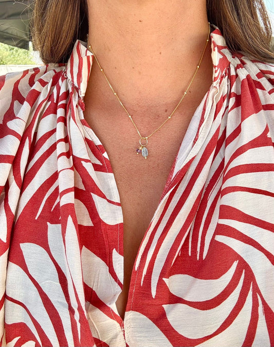 Collar turmalinas