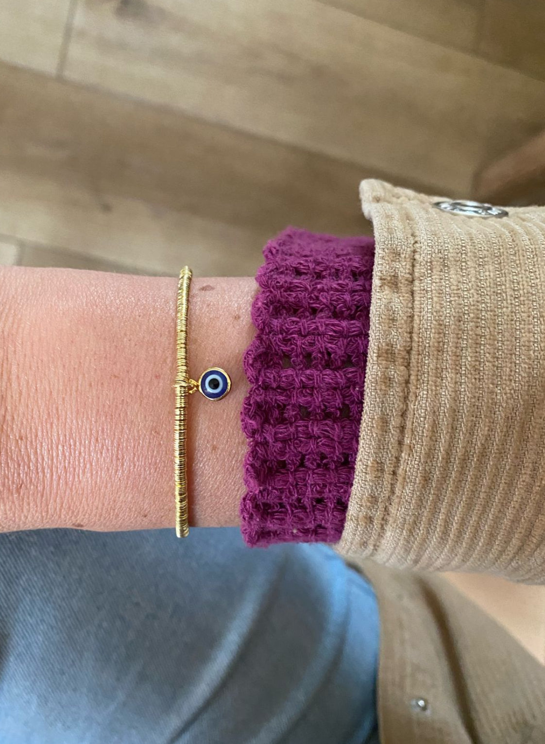 Pulsera & Ojo turco